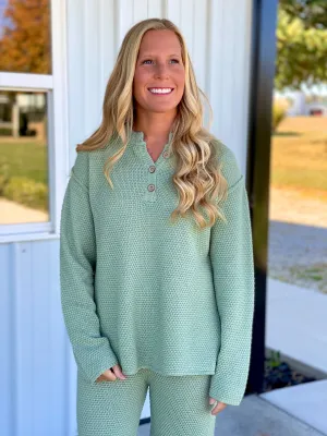 All About Comfort Sage Sweater