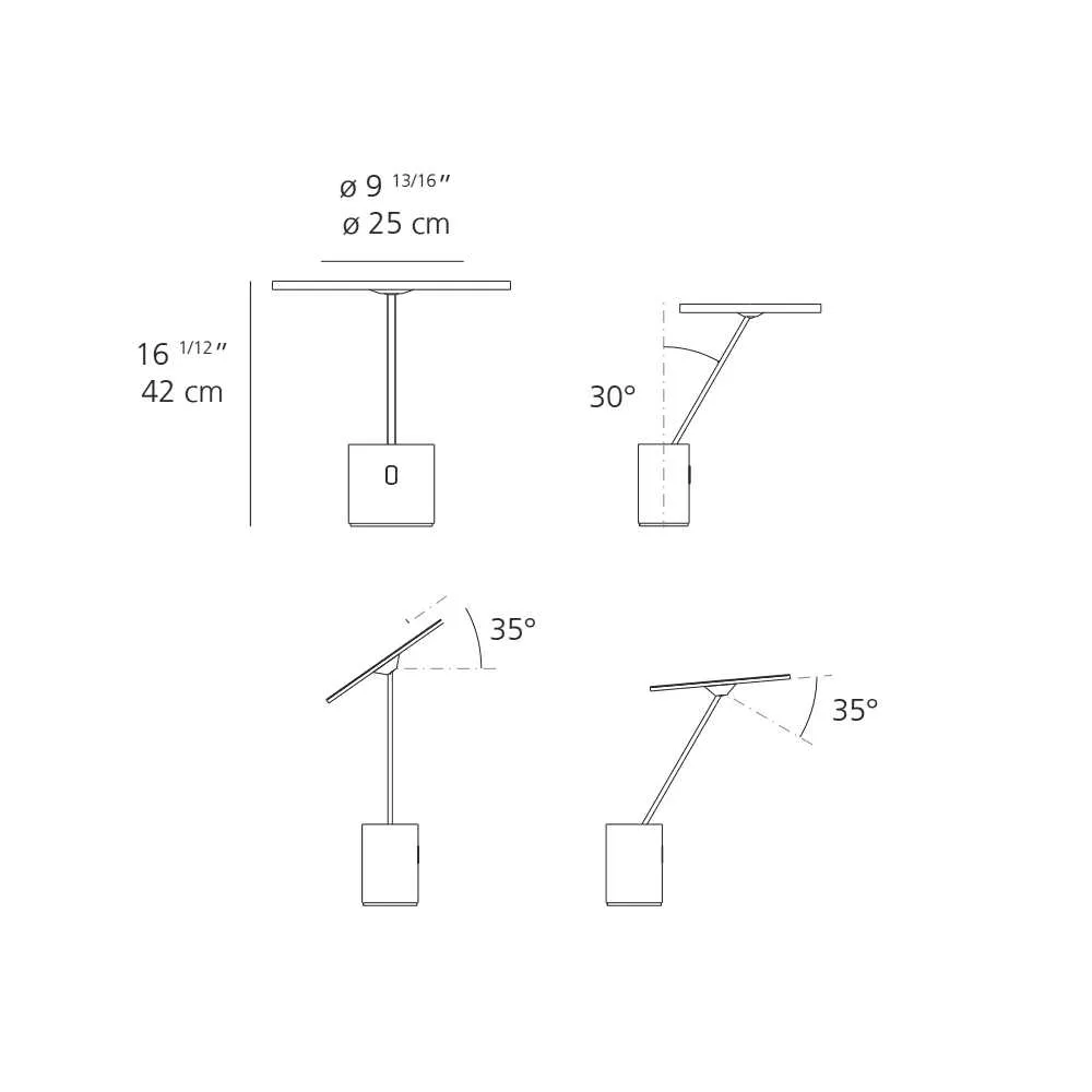 Artemide Sisifo table lamp LED
