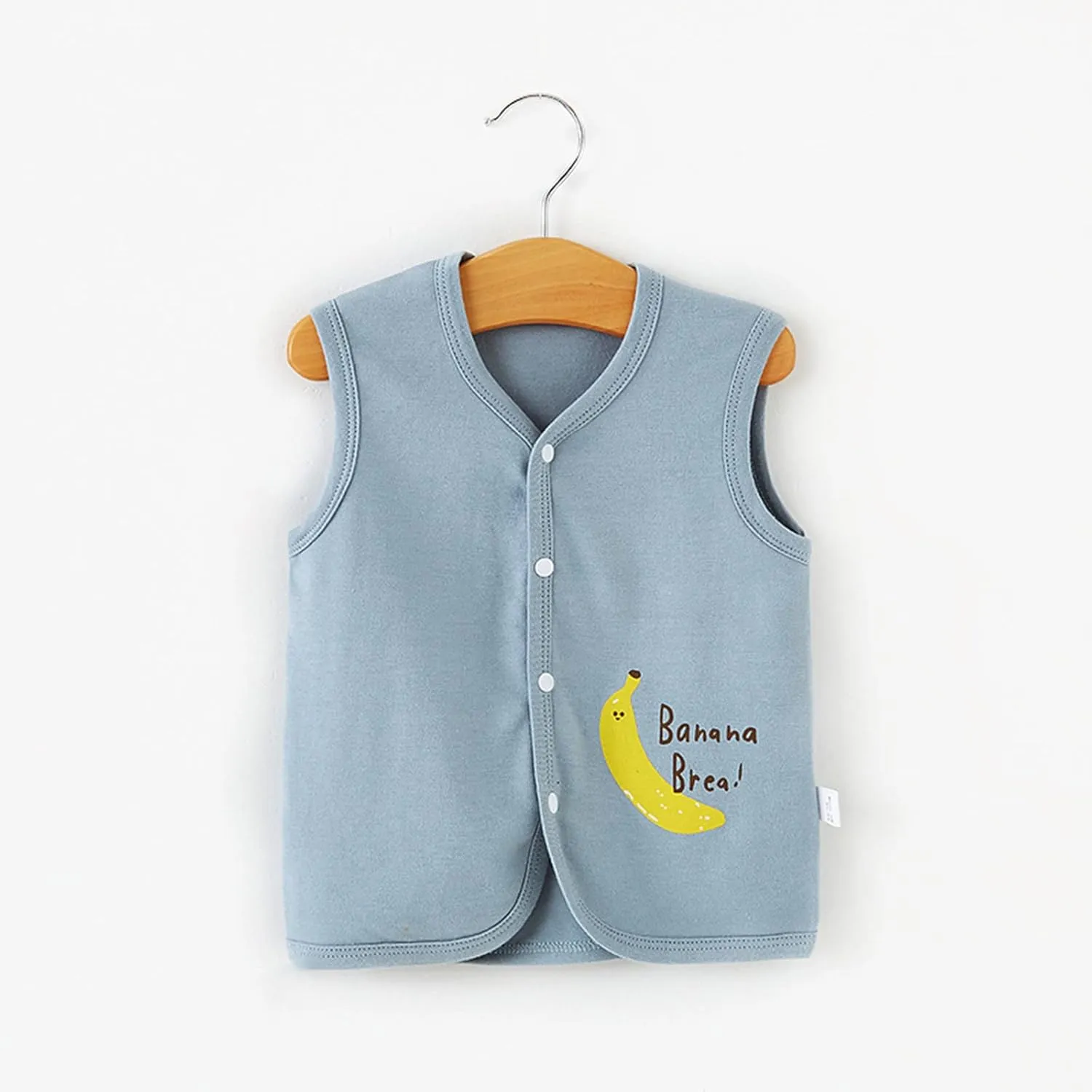 Baby Warm Jacket Cotton Vest, Unisex Infant Toddler Padded Waistcoat Unisex Infant Toddler Padded