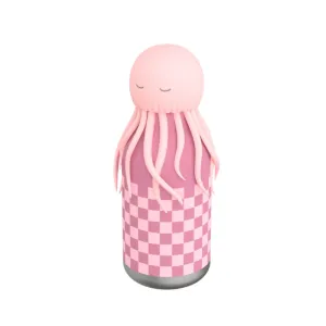 Bestie Bottles Jellyfish Pink, 16 oz