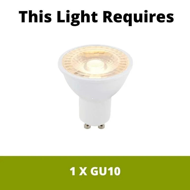 Canillo Grey Outdoor Wall Light IP44 4.6W