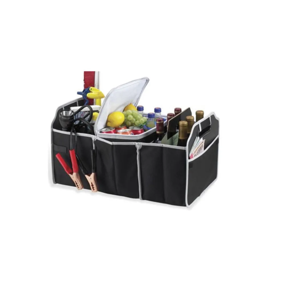 Collapsible Folding Trunk Organizer Caddy Car Auto Truck Storage Bin Bag New !