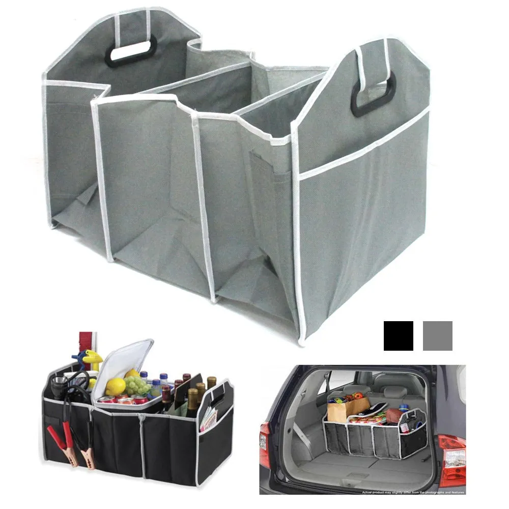 Collapsible Folding Trunk Organizer Caddy Car Auto Truck Storage Bin Bag New !