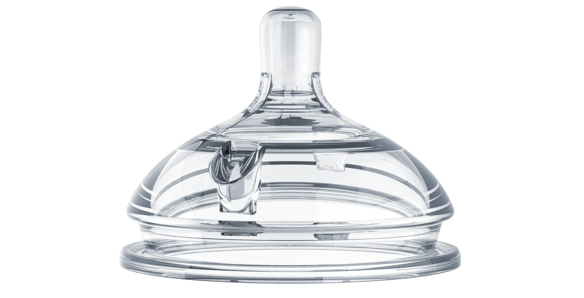 Comotomo Replacement Silicone Nipple, Variable Flow (6  months ,2 count)