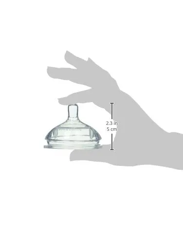 Comotomo Replacement Silicone Nipple, Variable Flow (6  months ,2 count)