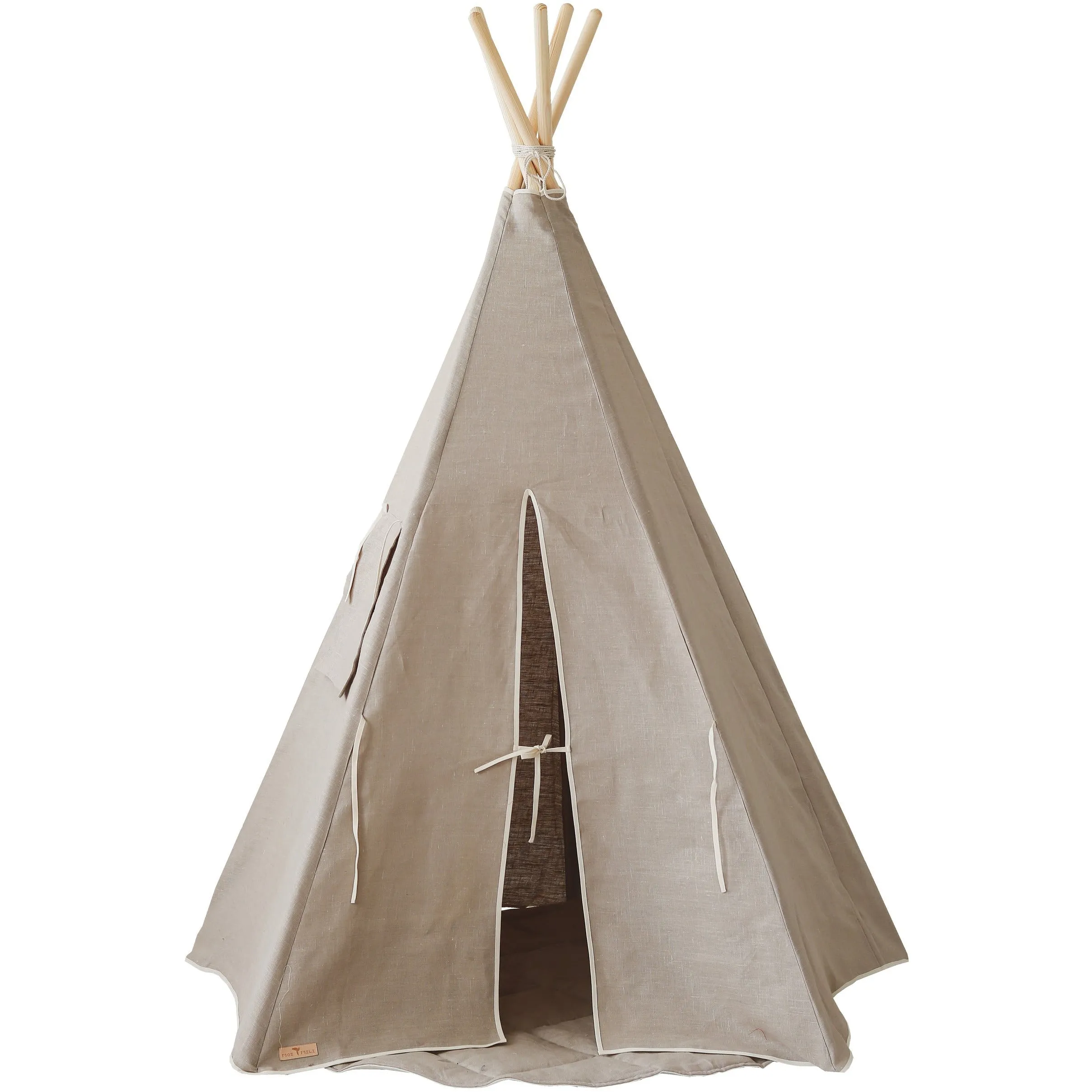 Natural Linen Teepee Tent