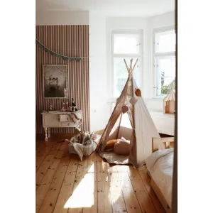 Natural Linen Teepee Tent