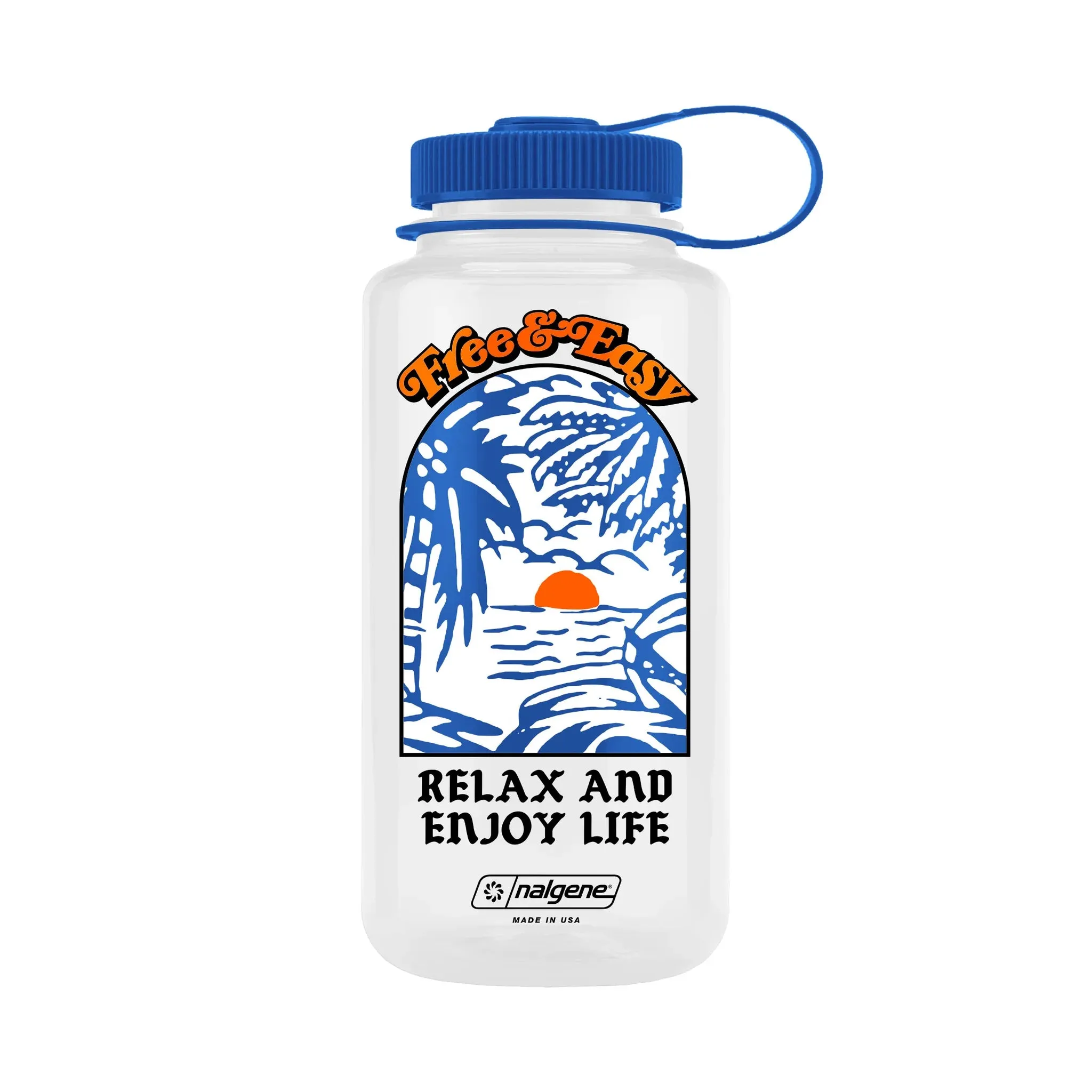 PARADISE 32OZ WIDE MOUTH NALGENE - Clear