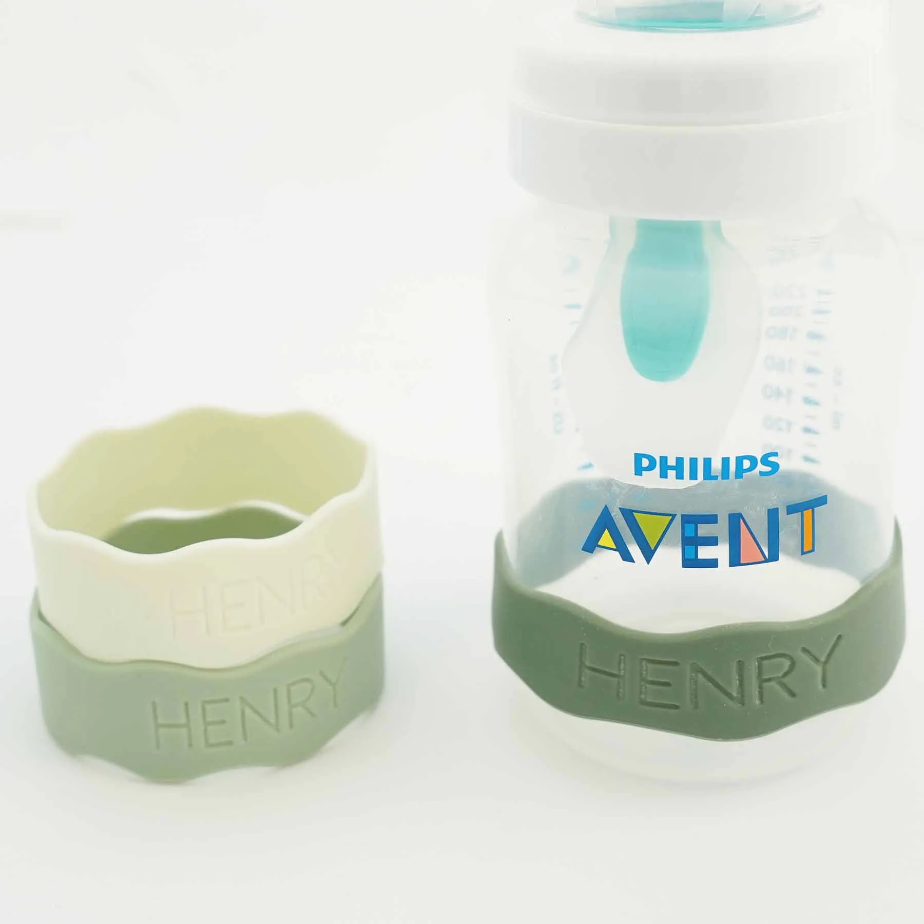 Personalized Silicone Bottle Labels
