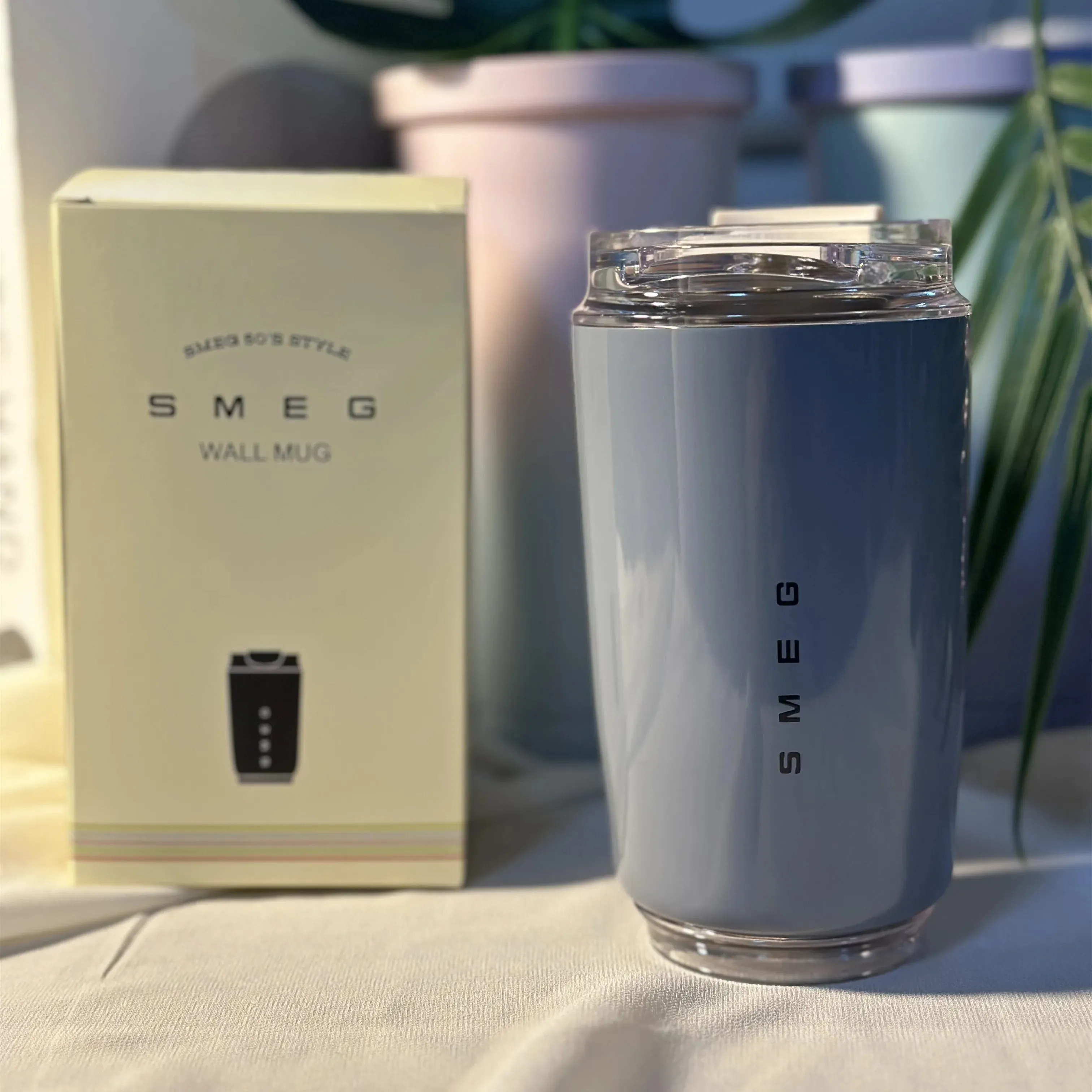 SMEG - Travel Thermos I Stylish & Insulated Beverage Cup (250ml)