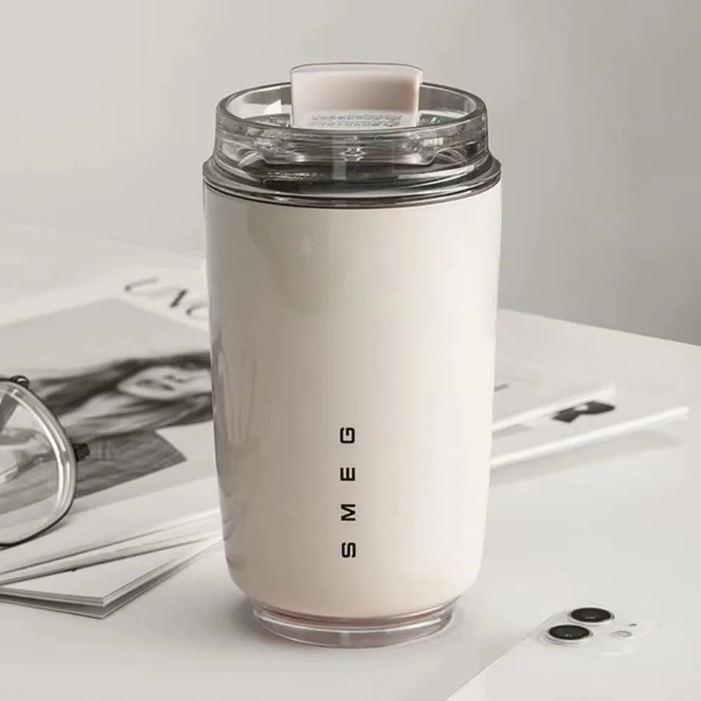 SMEG - Travel Thermos I Stylish & Insulated Beverage Cup (250ml)