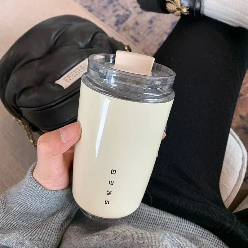 SMEG - Travel Thermos I Stylish & Insulated Beverage Cup (250ml)