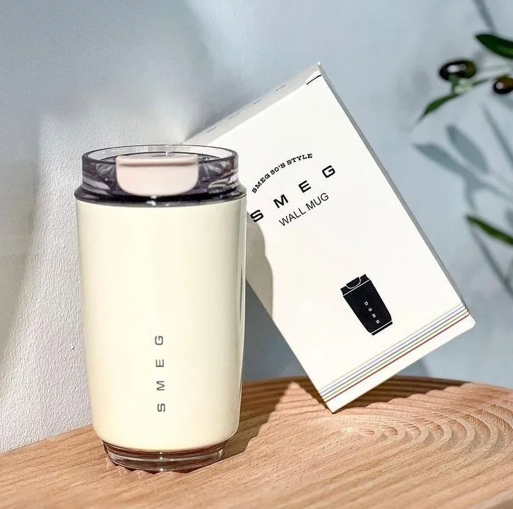SMEG - Travel Thermos I Stylish & Insulated Beverage Cup (250ml)