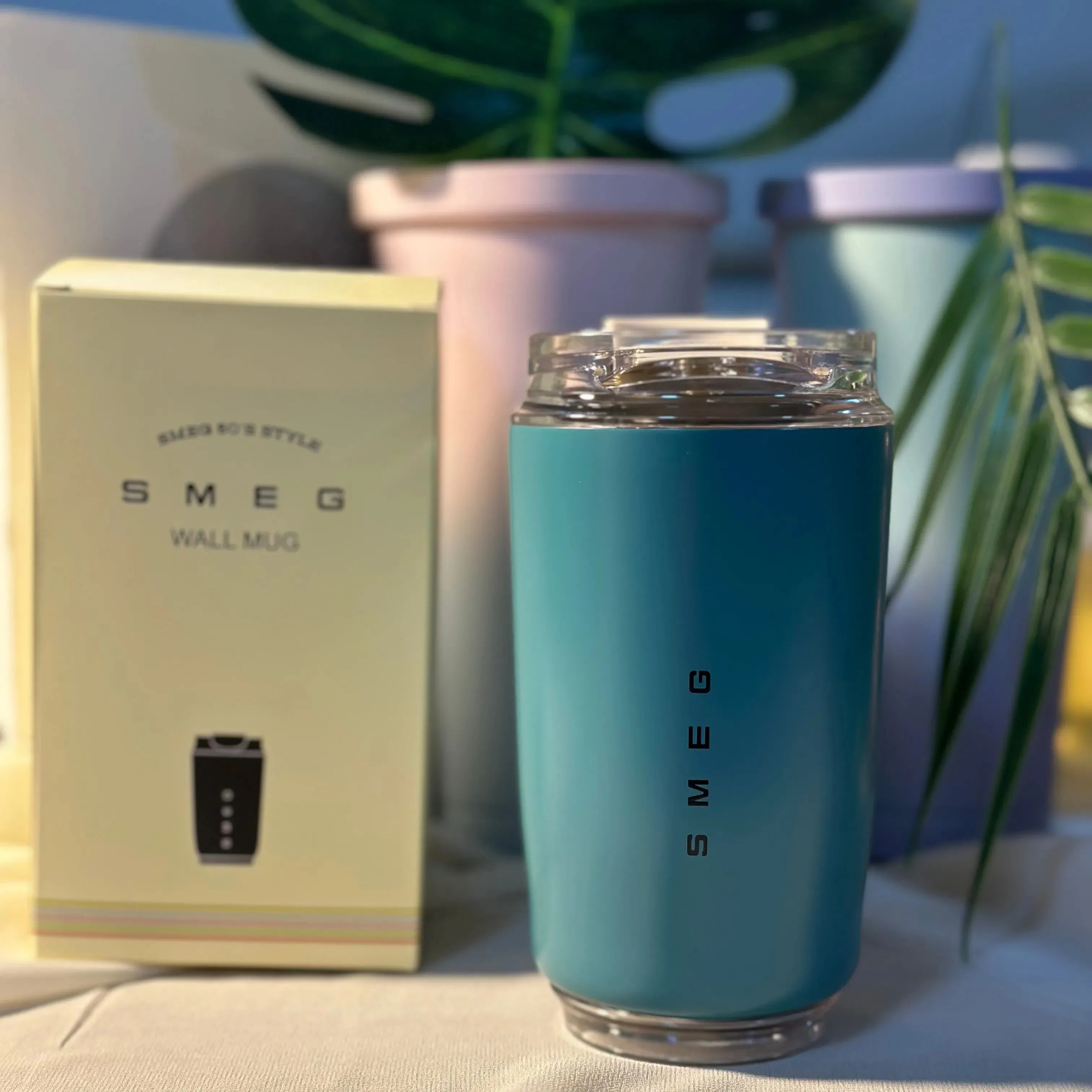 SMEG - Travel Thermos I Stylish & Insulated Beverage Cup (250ml)