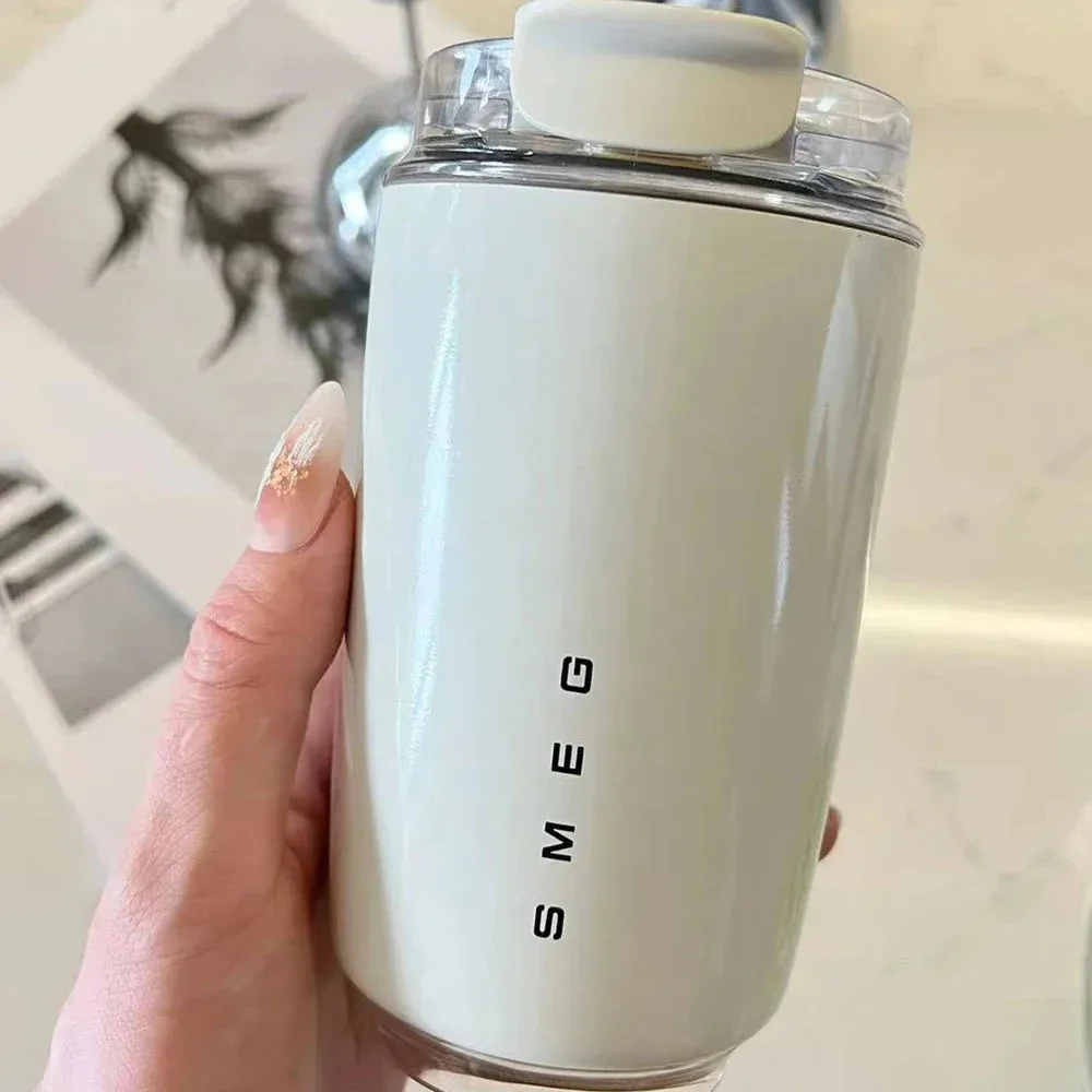 SMEG - Travel Thermos I Stylish & Insulated Beverage Cup (250ml)