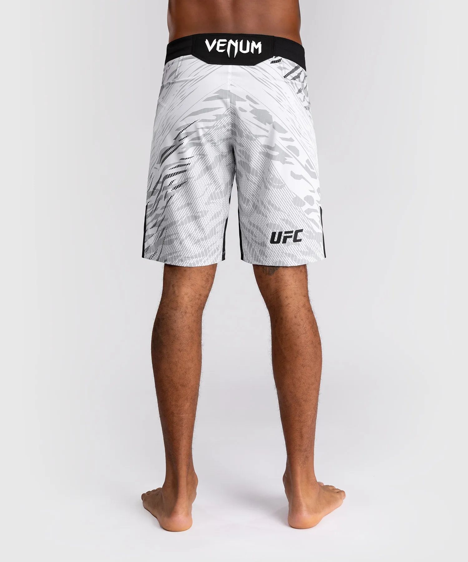 UFC Fusion by Venum Authentic Fight Night Men’s Fight Short - Long Fit - White