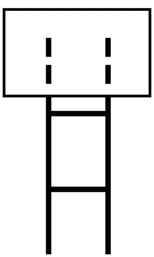 Yard Stake 10"x15"